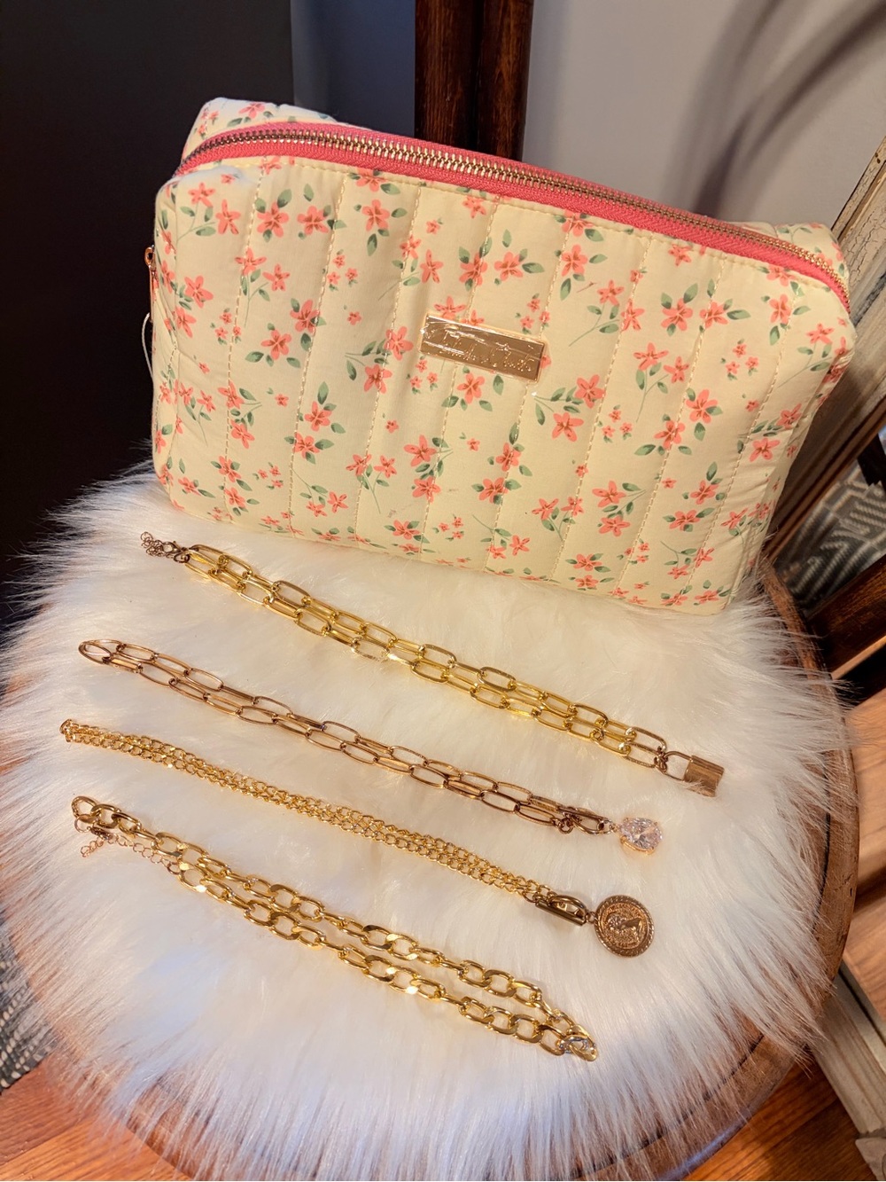 Chunky Layered Gold Necklaces
